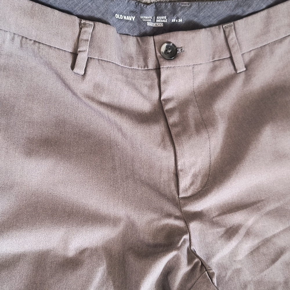 Greyish blue old navy men's pants
